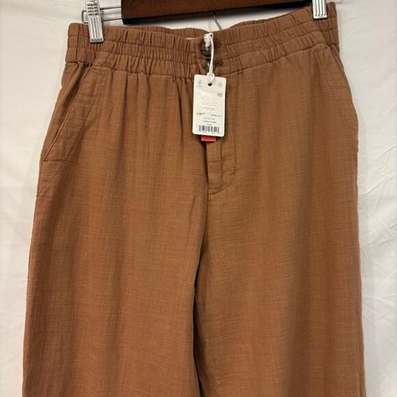 Marine Layer Elle Pull On Pants Womens Small Toasted Coconut Spring 2024NEW - Picture 2 of 11